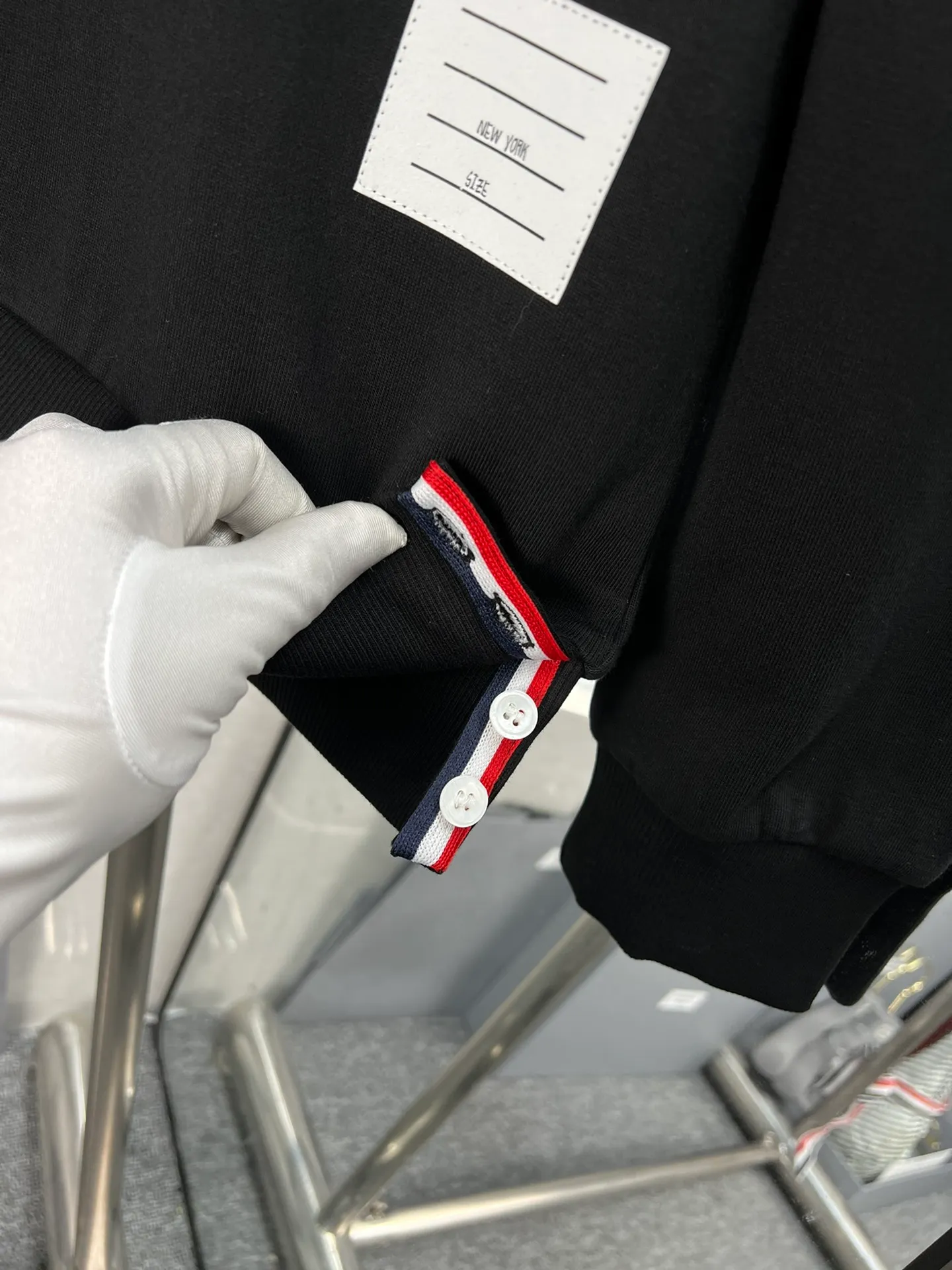THOM BROWNE 2023 /AW 🔥 ， ， ， ， Quality ， Classic Classic ：Black Blue White Sizes：12345